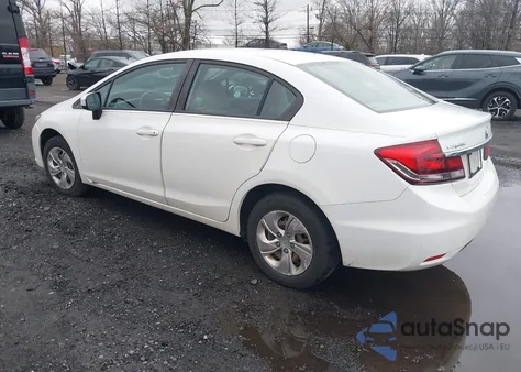 2014 Honda Civic Lx из США, поврежденный, VIN 19XFB2F52EE201268